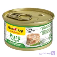 کنسرو سگ جیم داگ مدل Pure Delight طعم مرغ و بره وزن ۸۵ گرم