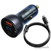 شارژر فندکی سریع دو پورت بیسوس Baseus Particular Dual Quick Charger 65W TZCCKX-0G