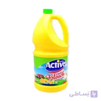 مایع سفید کننده معطر لیمویی ۴ لیتری اکتیو-کارتن ۴ تایی