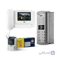 پکیج کامل آیفون تصویری مانیتور 4.3 اینچ مدل 1043 و پنل سپهر تابا الکترونیک