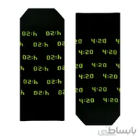 جوراب مچی تا به تا طرح 4:20 (چهاربیست)