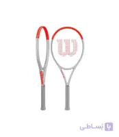 راکت تنیس ویلسون سری CLASH مدل 100L SILVER