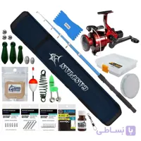 لوازم ماهیگیری مدل KM304 مجموعه 65 عددی