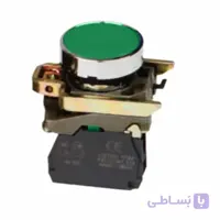 شستی استارت فلزی سبز سالزرSA22-BA31-1NO-GREEN