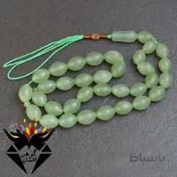 تسبیح شاه مقصود سبز 33 دانه ای درشت کدT1245