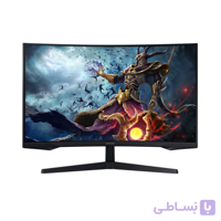 مانیتور مخصوص بازی سامسونگ مدل LC32G55TQ-W سایز32 اینچ
