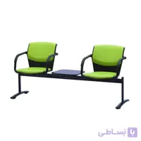 ‌صندلی انتظار دو نفره مدل ماکان 1 دسته مجزا رایانه صنعت