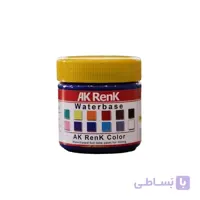 مادر رنگ آبی اکریلیک آق‌رنگ ربعی حجم 250 سی‌سی