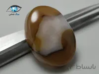عقیق سلیمانی خرمایی طبیعی 5.6 گرم