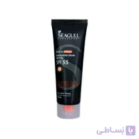 کرم ضد آفتاب فاقد چربی آقایان سی گل با SPF55 حجم 150 میلی لیتر ا Seagull Sunscreen Cream SPF55 For Men 50 ml