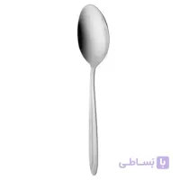 قاشق خورش خوری ناب استیل مدل پالرمو ساده