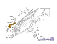 ترمز درب جلو چپ سوناتا هیبرید