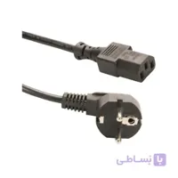 کابل برق سه پین منبع تغذیه کامپیوتر تسکو مدل TC 85 طول 2 متر کد 21453