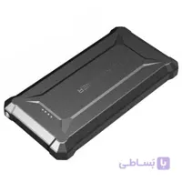 پاور بانک راوپاور مدل RP-PB096 ظرفیت 10050 میلی آمپر ساعت|مشکی