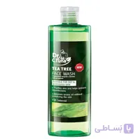 ژل شستشوی صورت دکتر سی تونا فارماسی عصاره درخت چای مناسب پوست چرب و آکنه ای حجم 225 میل ا Farmasi Dr Ctuna SOS Tea Tree Face Gel For Oily Skins کد 259037