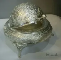 ظرف خاویار خوری نقره نما کد ۱۰۱۱۳۱