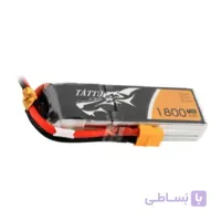 باتری لیتیوم پلیمری 1800 میلی آمپر | Tattu -75C- 3S1P -11.1 V