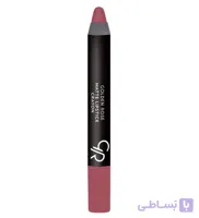 رژ لب مدادی مات گلدن رز شماره 09 ا Golden Rose Matte Pencil Lipstick No. 09