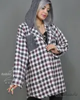 مانتو ترکیبی چارخونه M012