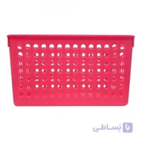 سبد پلاستیکی عمیق رنگ قرمز (ساخت ژاپن)