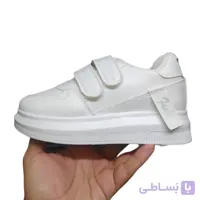 کفش راحتی مدل دوچسب سفید کد JN_ANWHI 32