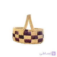 سبد پیک نیک طرح مربع
