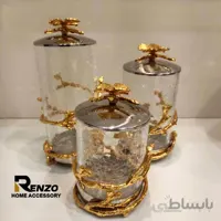 بانکه 3 سایز طرح پروانه