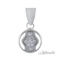 آویز گردنبند نقره زنانه مدل دایره کد PKR_035