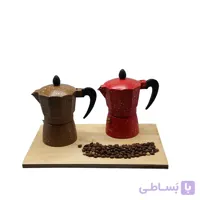 موکاپات ۳ کاپ آلومینیومی