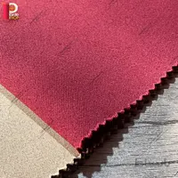 پرده آستر بلک اوت مدل ساده رنگ زرشکی همراه دوخت و نوار