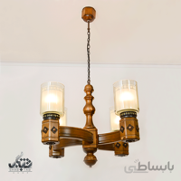 آویز چهارشاخه دارکار مدل پرنیان کد 255