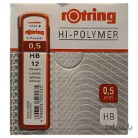 نوک اتود 0.5 روترینگ مدل Rotring Hi Polymer بسته 10 عددی