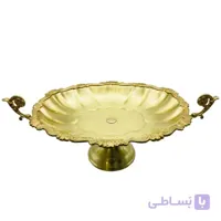 کشکول صدفی پایه بلند ایران کادو مدل 254b ا Irankado B254 Brass Dish