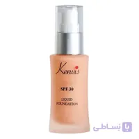 کرم پودر پمپی SPF30 کنویس شماره 108 ا kenvis Foundatin SPF 30 No 108