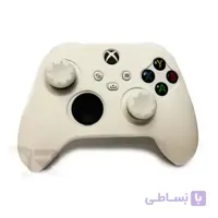 روکش دسته ایکس باکس سریز به همراه 2عدد محافظ آنالوگ - Silicone Cover wireless Controller Xbox Series White