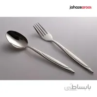 قاشق چنگال 12 پارچه استیل یونیک کد 0018