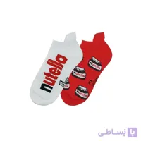 جوراب مچی تا به تا طرح شکلات نوتلا برند پاتریس 1 جفت