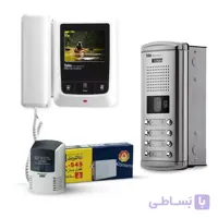 پکیج کامل آیفون تصویری مانیتور 4.3 اینچ مدل 1090 و پنل سپهر تابا الکترونیک