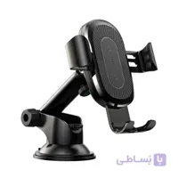 پایه نگهدارنده و شارژ بی سیم داخل خودرو بیسوس WXYL-A01