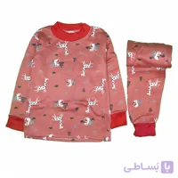 ست بلوز شلوار تو کرک سنجاب کد: 9072