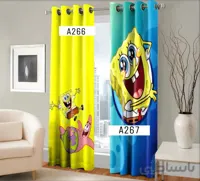 پرده چاپی طرح کودک و نوجوان کد a266 a267