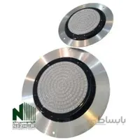 چراغ روکار استخری فوق باریک استیل تک رنگ ledman مدل 10SR