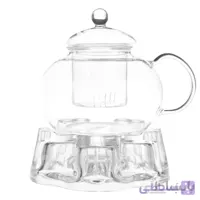 قوری پیرکس 800 میل به همراه وارمر