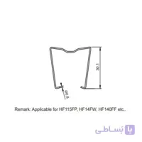 پایه نگهدارنده روبردی هنگفا مدل HONGFA 14FF-H3