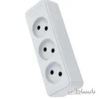 سه خانه بدون ارت بدون کلید و کابل 5 متری پارت الکتریک سری شهاب (کد: 363) ا PART ELECTRIC Power protection