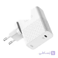 شارژر دیواری فست شارژ الدینیو مدل A1405C توان ۴۰ وات همراه کابل
