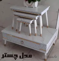 میزلومبلی عسلی مدل چستر