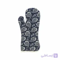 دستکش فر کتان رزين تاژ طرح ترمه