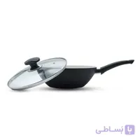 تابه وک 24 با درب شیشه ای