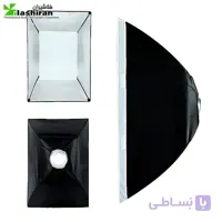 سافت‌باکس مستطیل ۱۰۰×۷۰ زنبوری Softbox with Grid